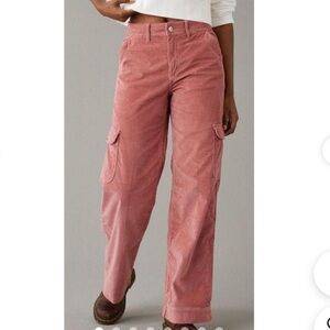 American Eagle Corduroy Cargo Style Jeans